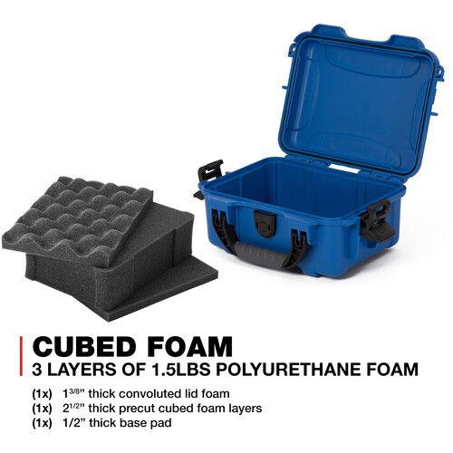  Nanuk 904 Case with Foam (Blue)