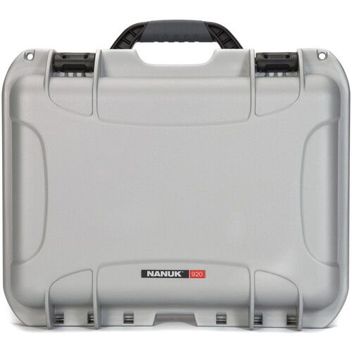  Nanuk 920 Hard Case with Foam (Silver, 16L)