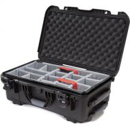 Nanuk 935 Wheeled Hard Case with Padded Dividers (Black, 28.5L)