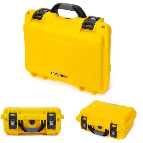  Nanuk 915 Hard Utility Case with Foam (Yellow)