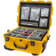 Nanuk 955 Wheeled Hard Camera Case Pro Photo Kit (Yellow, 62.5L)