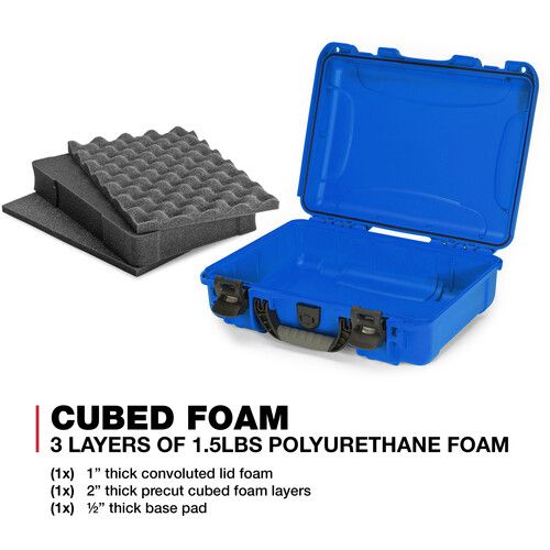  Nanuk 910 Hard Case with Foam (Blue)