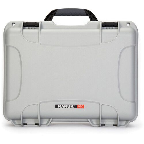  Nanuk 910 Hard Case with Foam (Silver)