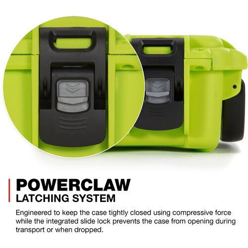  Nanuk 903 Hard Case without Foam (Lime)