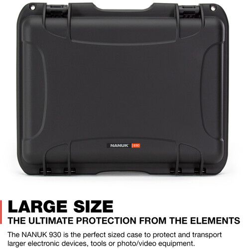  Nanuk 930 Hard Case with Foam (Black)