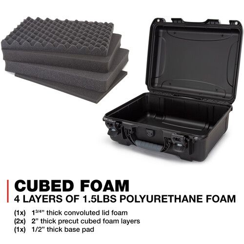  Nanuk 930 Hard Case with Foam (Black)