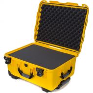 Nanuk 950 Wheeled Hard Case with Cubed Foam (Yellow, 51.9L)
