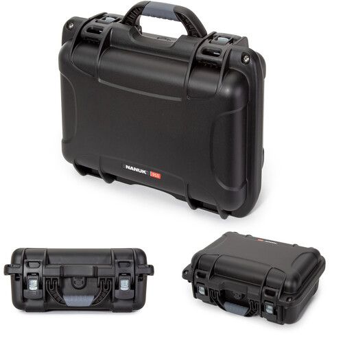  Nanuk 915 Hard Case with Padded Divider Insert (Black)