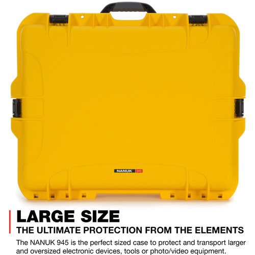  Nanuk 945 Hard Case with Foam (Yellow)