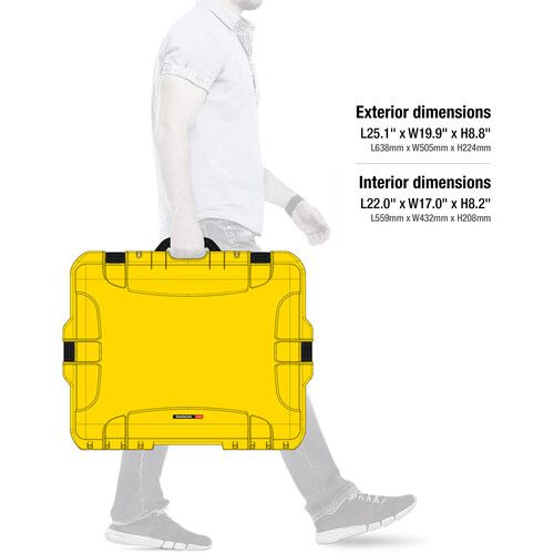  Nanuk 945 Hard Case with Foam (Yellow)