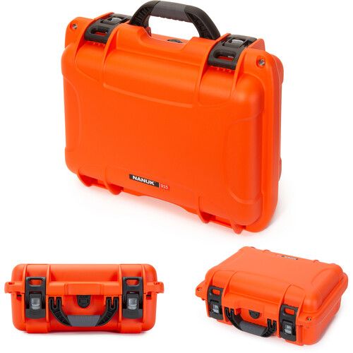  Nanuk 915 Hard Utility Case with Foam (Orange)