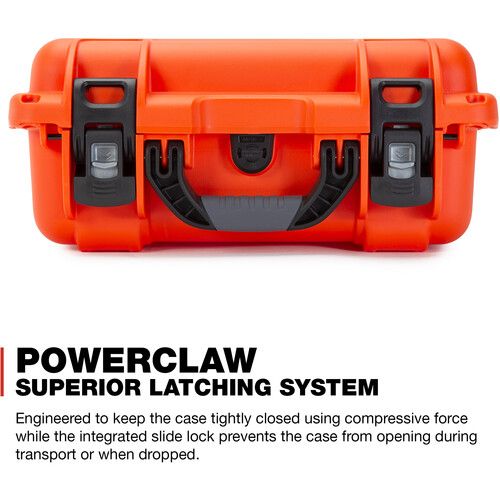  Nanuk 915 Hard Utility Case with Foam (Orange)