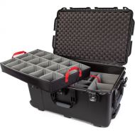 Nanuk 965 Wheeled Hard Case with Padded Divider Inserts (Black, 119.7L)