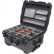 Nanuk 950 Wheeled Hard Camera Case Pro Photo Kit (Graphite, 51.9L)