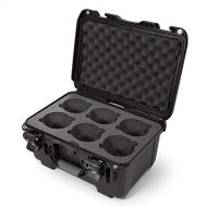 Nanuk 918 Waterproof Hard Case with Custom Foam Insert for 6 Lenses - Black