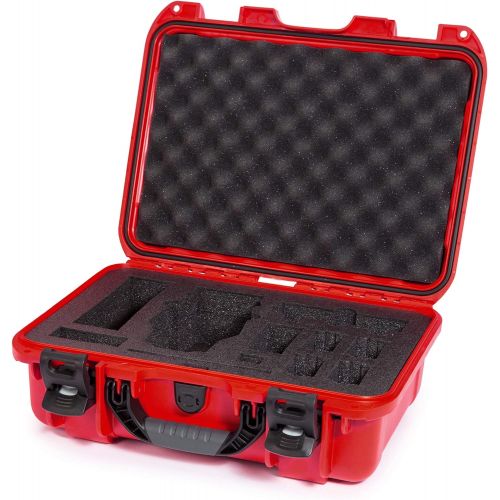  Nanuk 920 Waterproof Hard Drone Case with Foam Insert for DJI Mavic - Red (920-MAV9)
