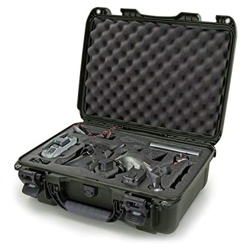  Nanuk 925 Waterproof Hard Case with Foam Insert for DJI FPV Fly More Kit - Olive (925-FPVG6)