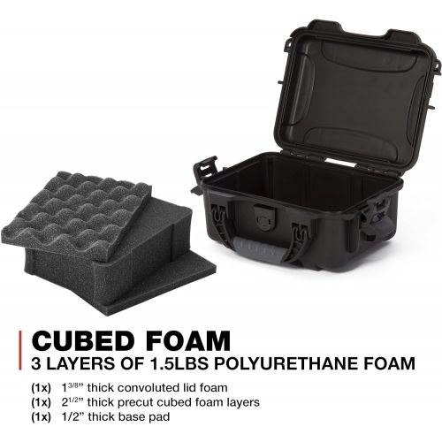  Nanuk 904 Waterproof Hard Case with Foam Insert - Black