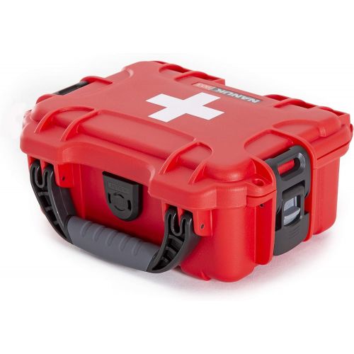  Nanuk 903 Waterproof First Aid Prepper Survival Gear Dust and Impact Resistant Case - Empty - Red