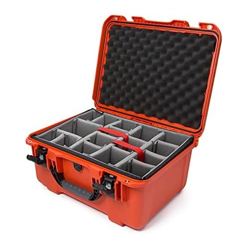  Nanuk 933 Waterproof Hard Case with Padded Dividers - Orange