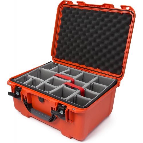  Nanuk 933 Waterproof Hard Case with Padded Dividers - Orange