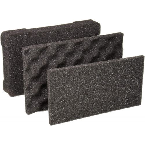  Nanuk Foam Inserts (3 Part) for 909 Case Camera Case, Black