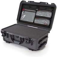 Nanuk 935 Waterproof Carry-On Hard Case with Lid Organizer and Foam Insert w/ Wheels- Graphite