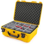 Nanuk 940 Waterproof Hard Case with Padded Dividers - Yellow
