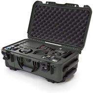 Nanuk 935 Waterproof Carry-on Hard Case with Foam Insert for Canon, Nikon - 2 DSLR Body and Lens/Lenses - Olive