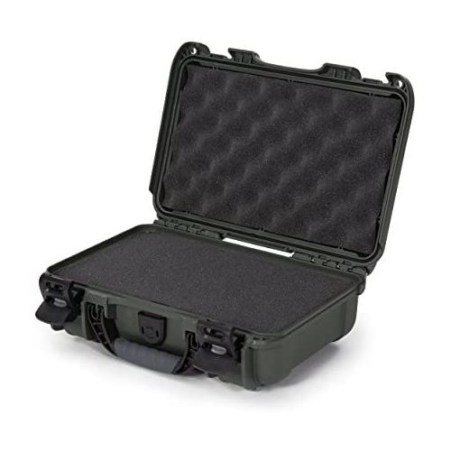  Nanuk 909 Waterproof Hard Case with Foam Insert - Olive