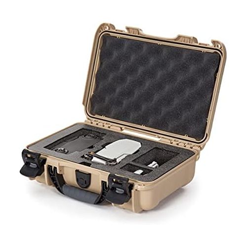  Nanuk 909 Waterproof Hard Case with Custom Insert for DJI Mavic Mini and Mini SE (Released August 2021) - Tan