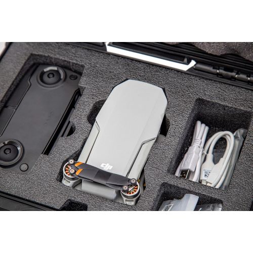 Nanuk 909 Waterproof Hard Case with Custom Insert for DJI Mavic Mini and Mini SE (Released August 2021) - Tan