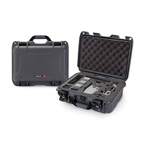  Nanuk 915 Waterproof Hard Case with Foam Insert for DJI Mavic Air 2 - Graphite (915-MAVIA27)