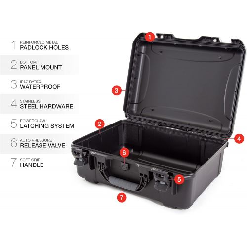  Nanuk 940 Waterproof Hard Case Empty - Black