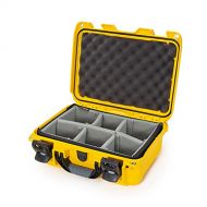 Nanuk Case w/padded divider - Yellow 915-2004