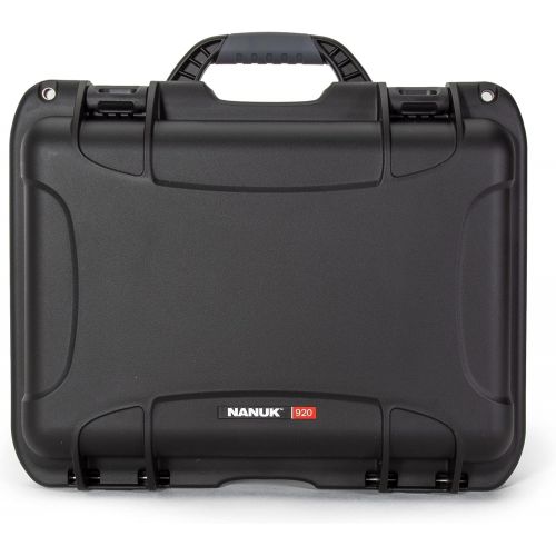  Nanuk 920 Waterproof Hard Case with Padded Dividers - Black