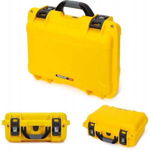  Nanuk Waterproof Hard Case with Foam Insert for DJI Air 2S Fly More Combo - Yellow 915-MAVIA2S4