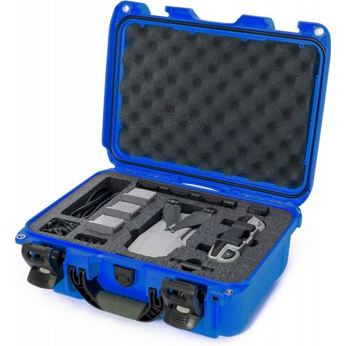  Nanuk 915 Waterproof Hard Case with Foam Insert for DJI Mavic Air 2 - Blue