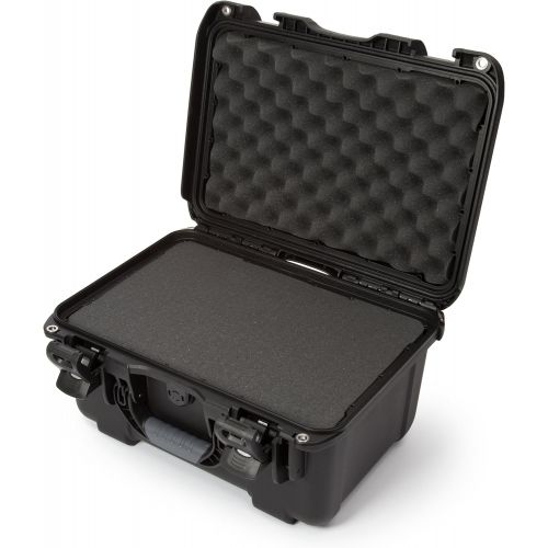  Nanuk 918 Medium Waterproof Hard Case with Foam Insert 16.9 x 12.9 x 9.3 - Black