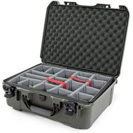 Nanuk 940 Waterproof Hard Case with Padded Dividers - Olive (940-2006)