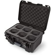 Nanuk 918 Waterproof Hard Case with Custom Foam Insert for 6 Lenses - Black