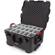 Nanuk 960 Waterproof Hard Case with Wheels and Padded Divider - Black