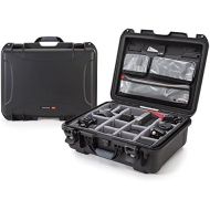Nanuk 930 Waterproof Hard Case with Lid Organizer and Padded Divider - Black