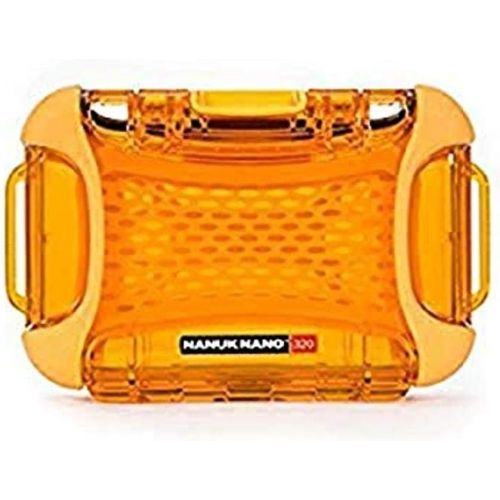  Nanuk 320-0003 Nano Series Waterproof Medium Hard Case for Phones, Cameras and Electronics(Orange)