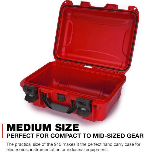  Nanuk 915 Waterproof Hard Case - Red, 915-0009