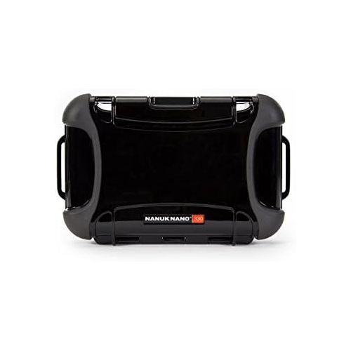  Nanuk 330-0001 Nano Series Waterproof Large Hard Case for Phones, Cameras and Electronics (Black)