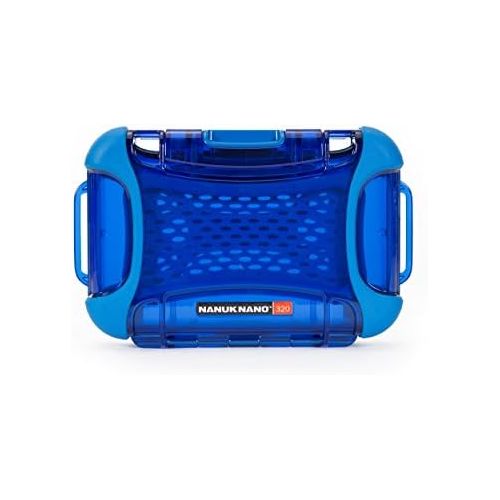  Nanuk 320-0008 Nano Series Waterproof Medium Hard Case for Phones, Cameras and Electronics (Blue)