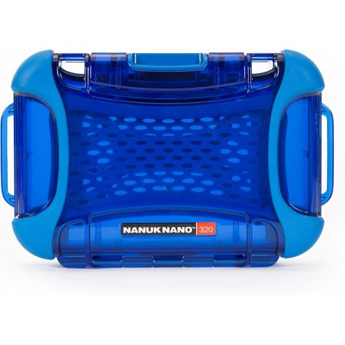  Nanuk 320-0008 Nano Series Waterproof Medium Hard Case for Phones, Cameras and Electronics (Blue)