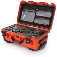 Nanuk 935 Waterproof Carry-on Hard Case with Lid Organizer and Foam Insert for Canon, Nikon - 2 DSLR Body and Lens/Lenses - Orange