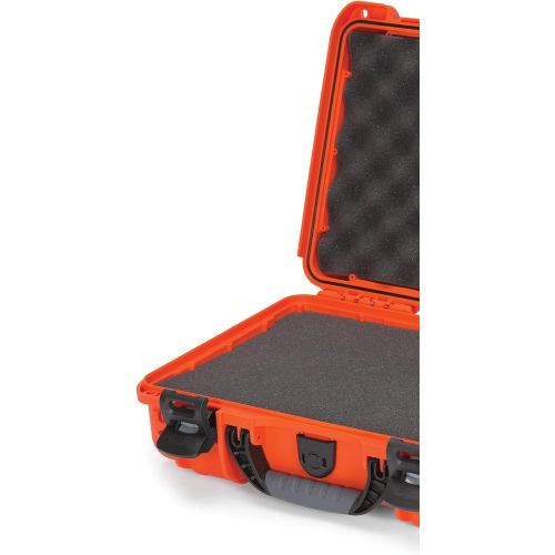  Nanuk 910 Waterproof Hard Case with Foam Insert - Orange